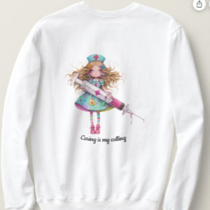 Kindness Is My Calling – Nurse Sweatshirt