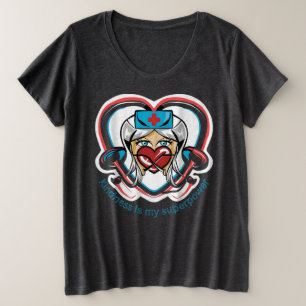 Kindness is My Superpower Plus Size T-Shirt
