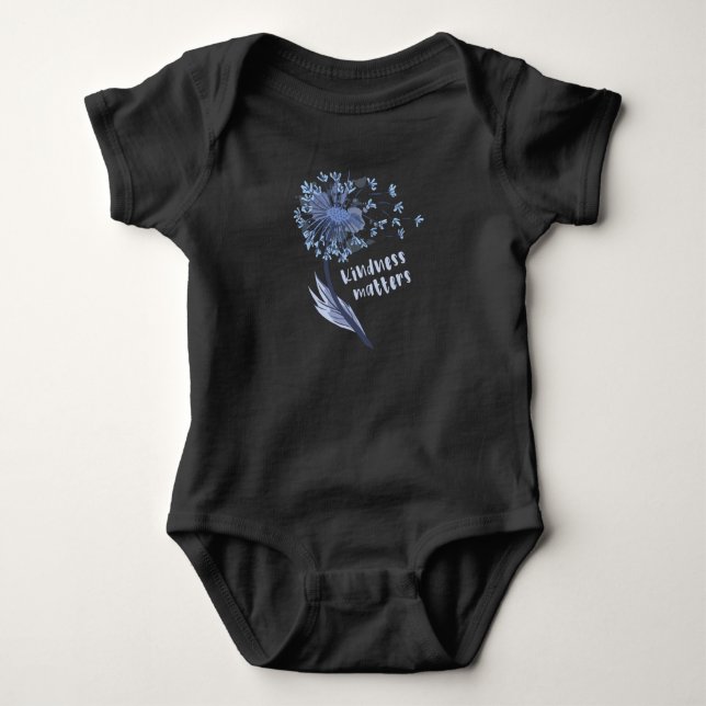 Kindness matters baby bodysuit (Front)