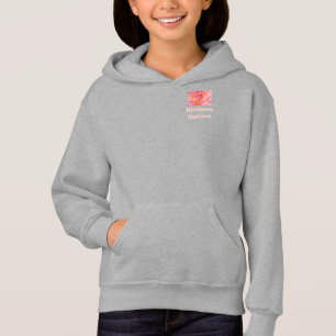 Kindness Matters Hoodies Kid's Girls Kind Peace