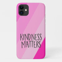 Kindness Matters, Modern Feminine Girly Pink