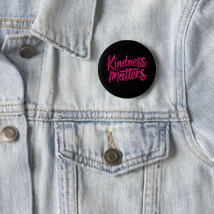 Kindness Matters Paint 6 Cm Round Badge