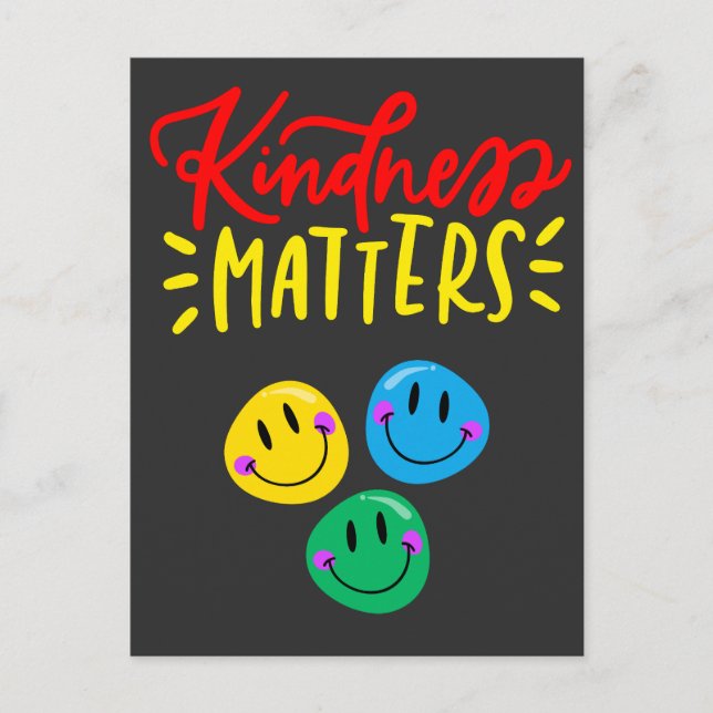 kindness matters postcard (Front)