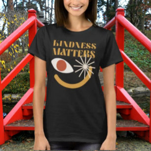 Kindness Matters Shirt – Fun Abstract Smile Face