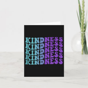 Kindness, Mental Health Awareness Tank Top  Card
