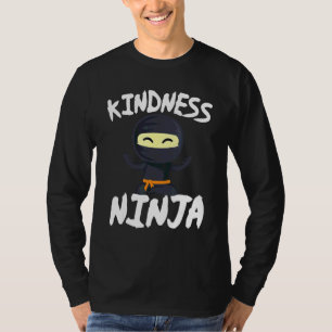 Kindness Ninja Anti Bullying  Unity Day Orange T-Shirt