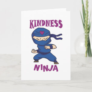 Kindness Ninja, Fight against Bullying Card