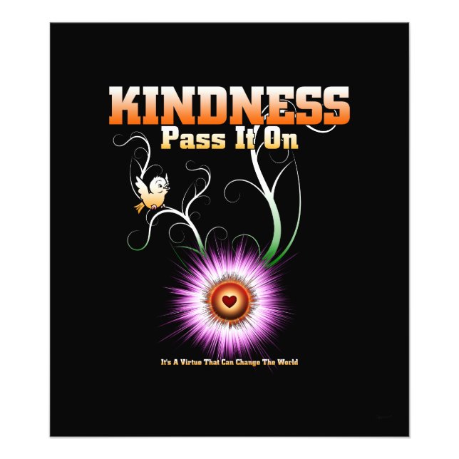 KINDNESS - Pass It On Photo Print (Front)