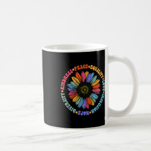 Kindness Peace Equality Love Hope Diversity Human Coffee Mug