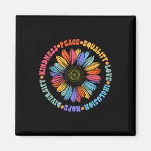 Kindness Peace Equality Love Hope Diversity Human  Magnet