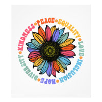 Kindness Peace Equality Love Hope Diversity Human
