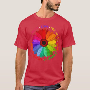 Kindness Peace Equality Love Hope Diversity Human  T-Shirt