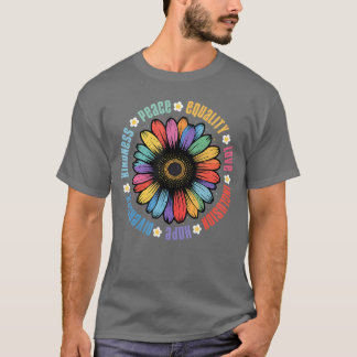 Kindness Peace Equality Love Inclusion Hope Divers T-Shirt