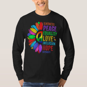 Kindness Peace Equality Love Inclusion Hope Divers T-Shirt