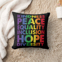 Kindness Peace Equality Love Inclusion Hope LGBT