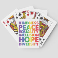 Kindness Peace Equality Love Inclusion Hope LGBT