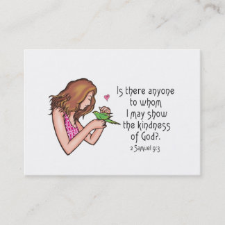 Kindness & Peace Whispers Business Card