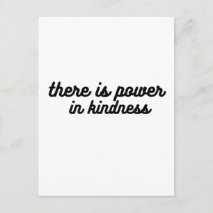 Kindness Power Postcard