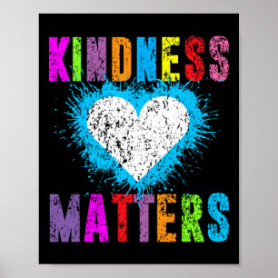 Kindness Problems Choose Kind Anti Bullying Moveme Poster