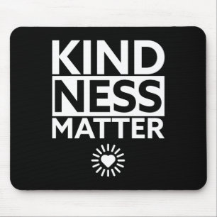 Kindness S Heart Symbol Inspirational Positive Mes Mouse Pad
