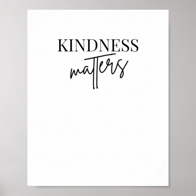 Kindness S Sticker18  Poster (Front)