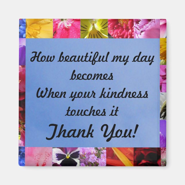 Kindness Thank You Magnet (Front)