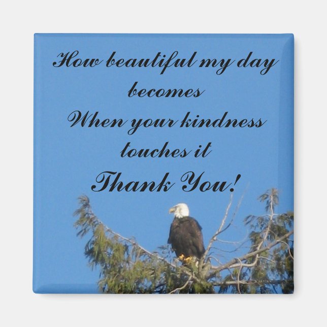 Kindness Thank You Magnet (Front)