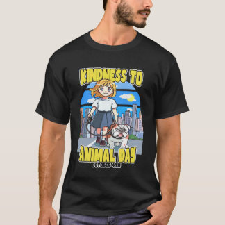 Kindness to Animal Day October 4th Filipinos Celeb T-Shirt