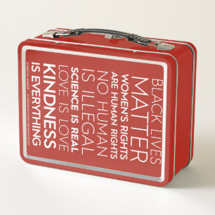 #KindnessIsEverything Metal Lunchbox