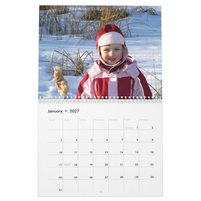 Kindra's Calendar 2007 (Jan 2027)