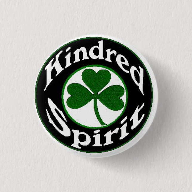 Kindred Spirit Band 3 Cm Round Badge (Front)