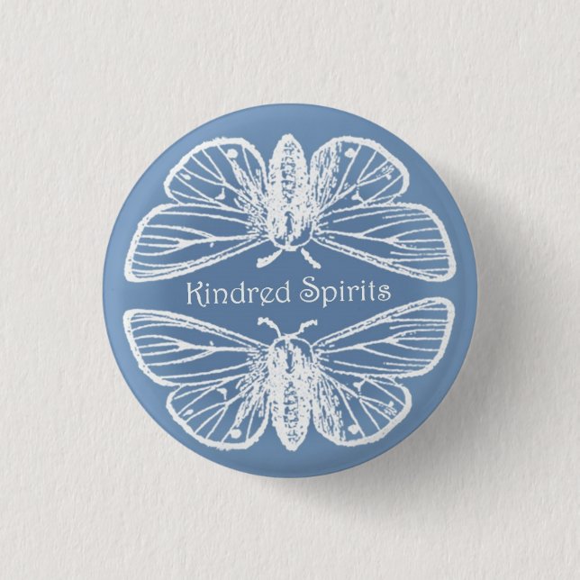 Kindred Spirits 3 Cm Round Badge (Front)