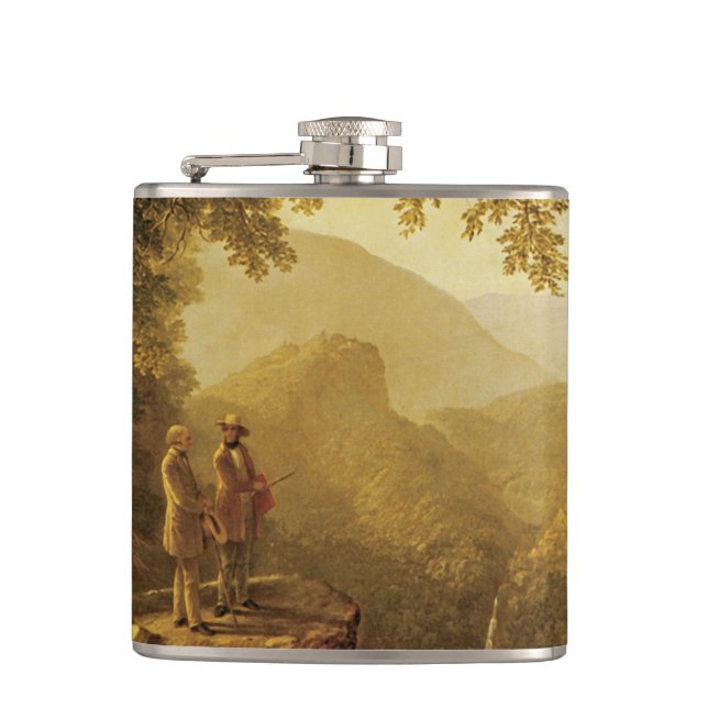 Kindred Spirits Hip Flask (Front)