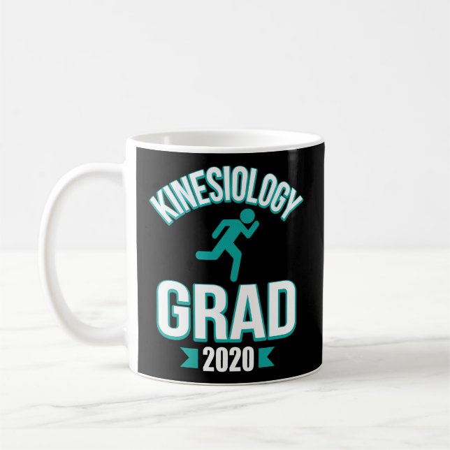 Kinesiology Major Grad Graduation Physio 2020 Coll Coffee Mug (Left)