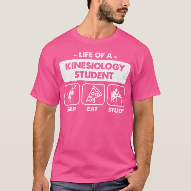 Kinesiology Major Student T-Shirt (Front)