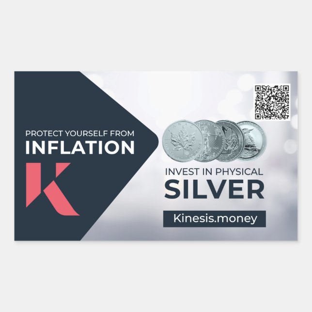 Kinesis Sticker 1 with WSS Referral QR Code (Front)