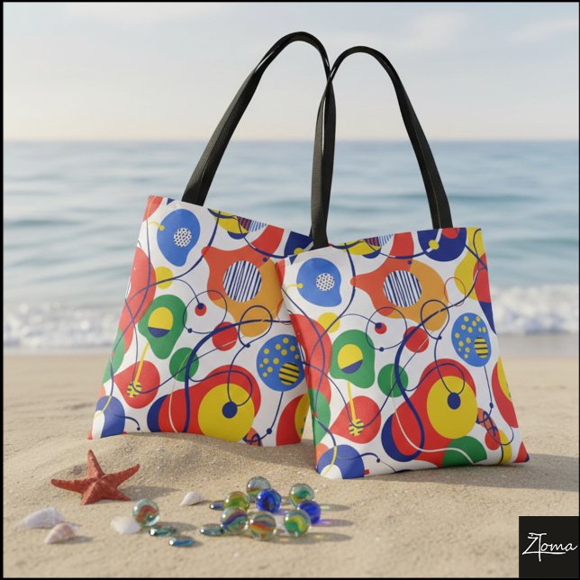 Kinetic Shapes Tote Bag (Creator Uploaded)