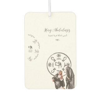 King Abdulaziz Car Air Freshener