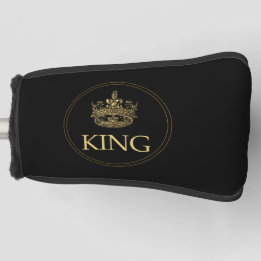 King and Crown Royal Emblem Golf Head Cover