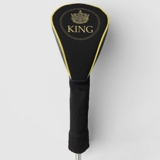 King and Crown Royal Emblem (New Version)  Golf Head Cover