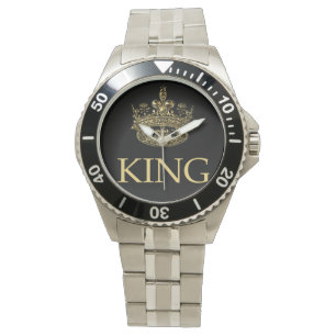 King and Crown Royal Emblem Watch