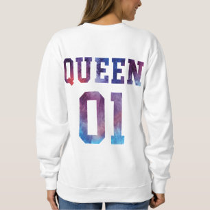 King and Queen 01 Sweatshirt