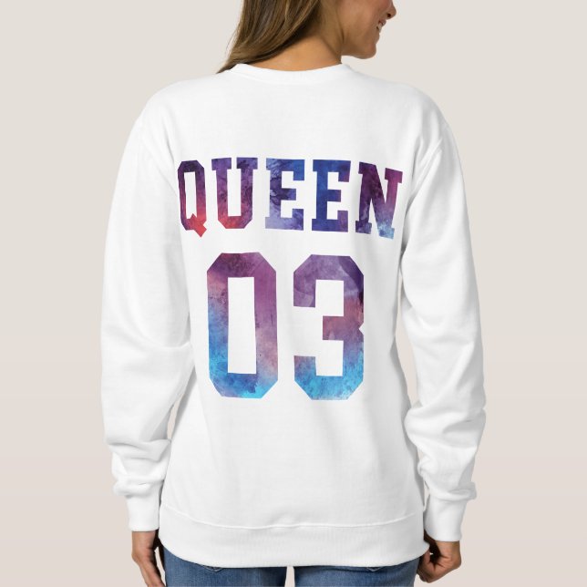 King and Queen 01 Sweatshirt (Back)