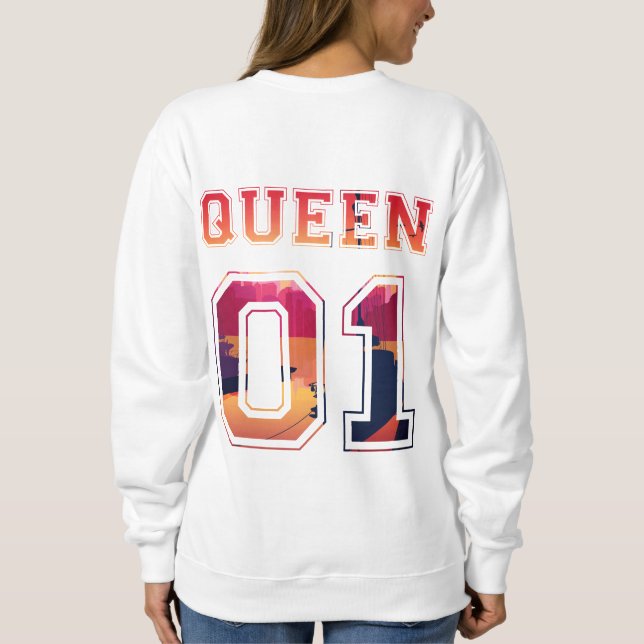 King and Queen 01 Sweatshirt (Back)
