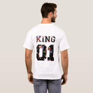 king and queen couple T-Shirt