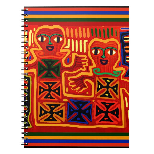 King and Queen of the Land Spiral Notebook (Front)