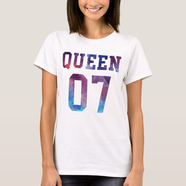 King and Queen together since 2007 T-Shirt (Front)