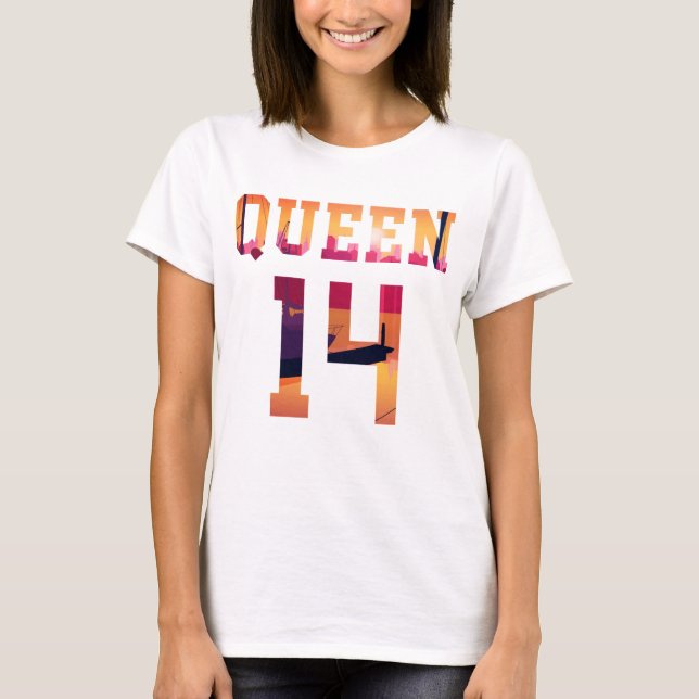 King and Queen together since 2014 T-Shirt (Front)