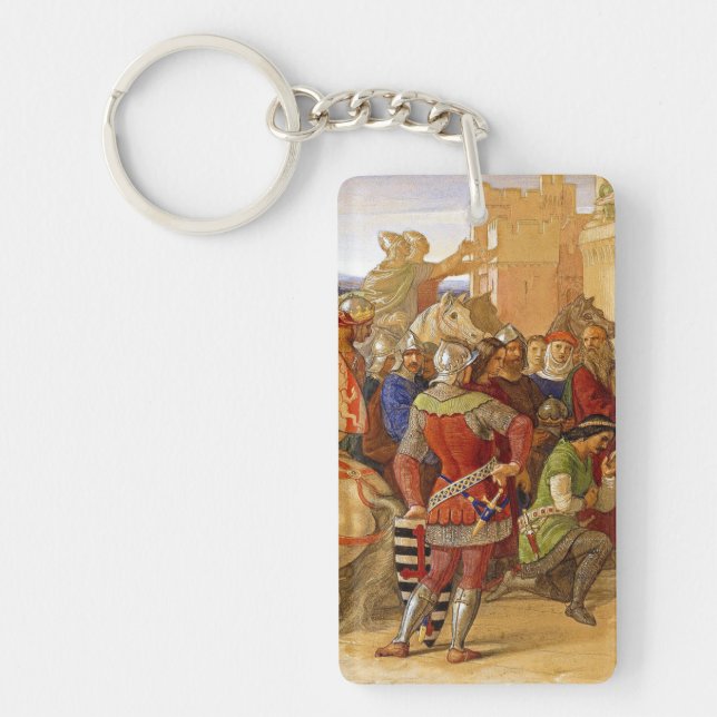 King Arthur and Knights of the Round Table Key Ring (Front)