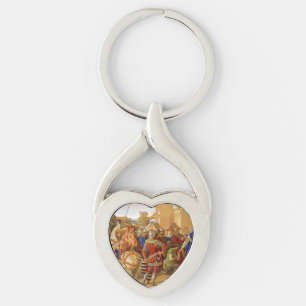 King Arthur and Knights of the Round Table Key Ring